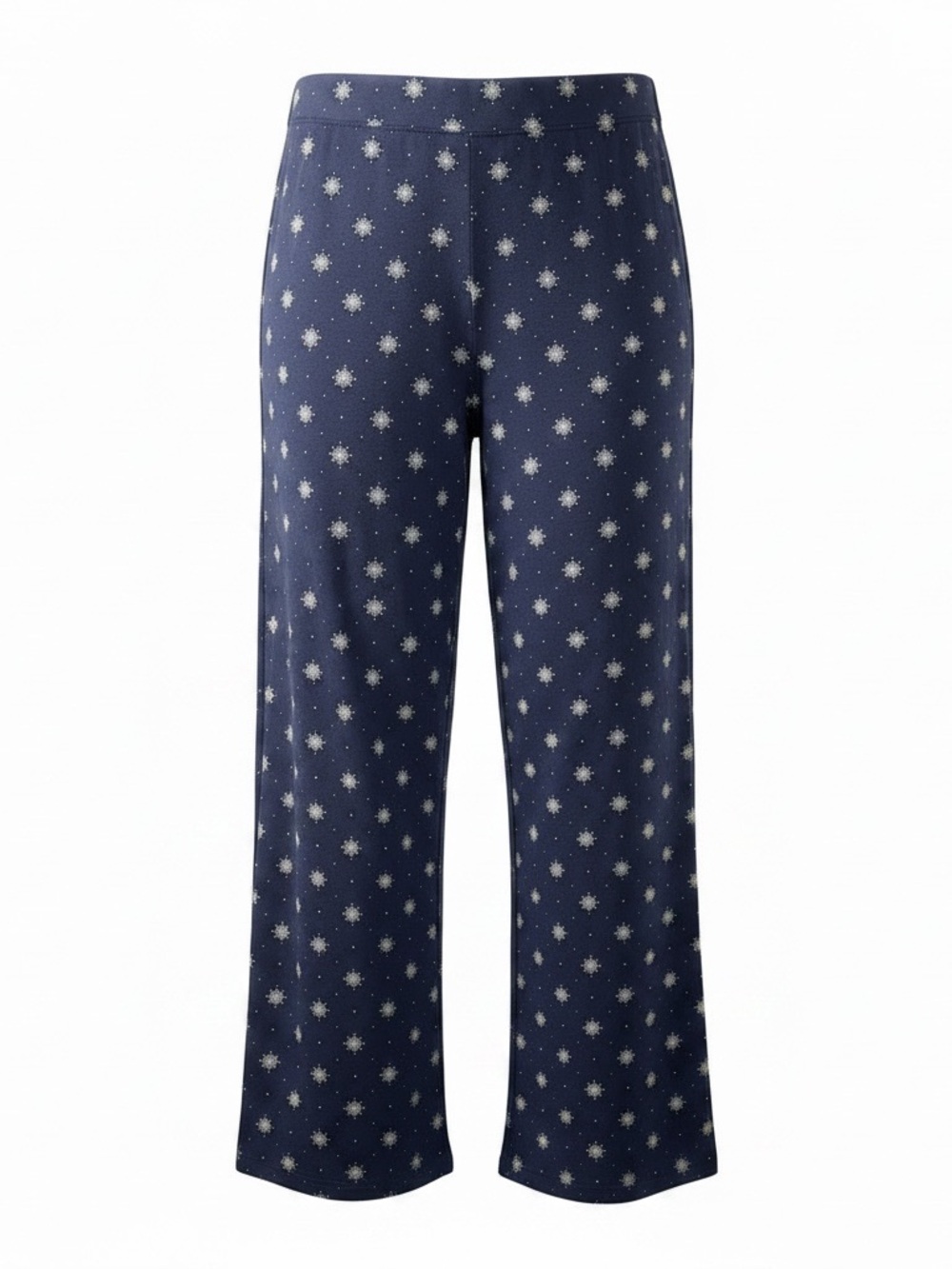 Soma Cool Nights Navy Blue Flower Lounge Pajama Sleep Pants Women Large L